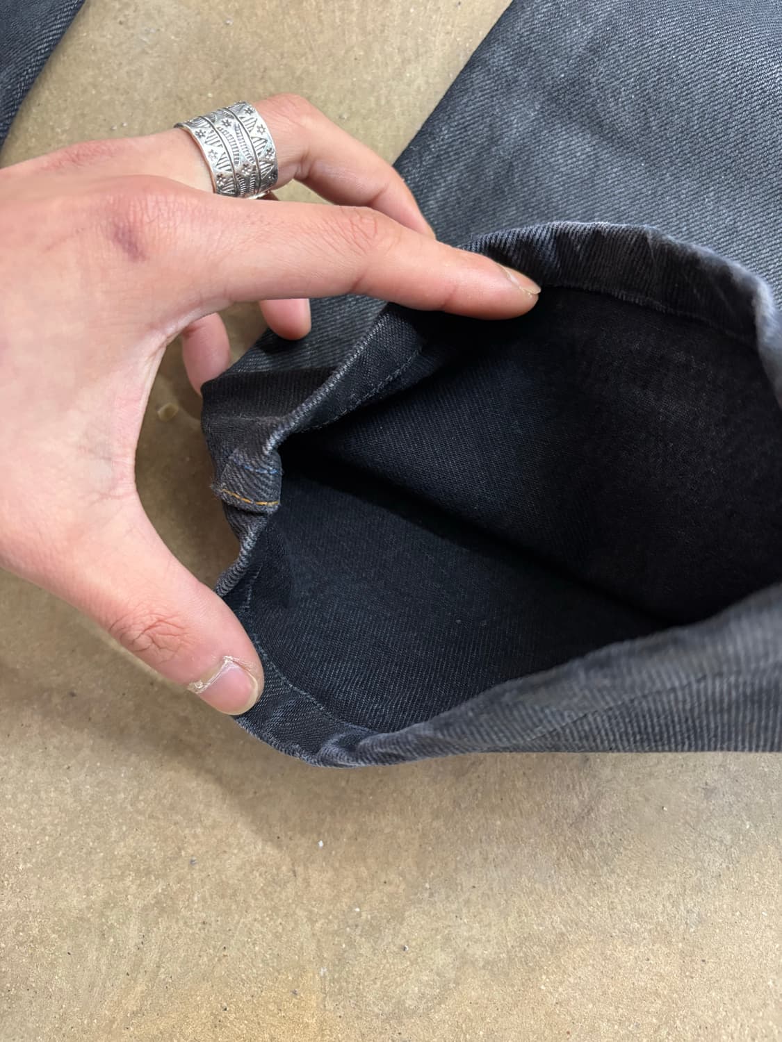 80s Levis 501 왁스 진 상품이미지9