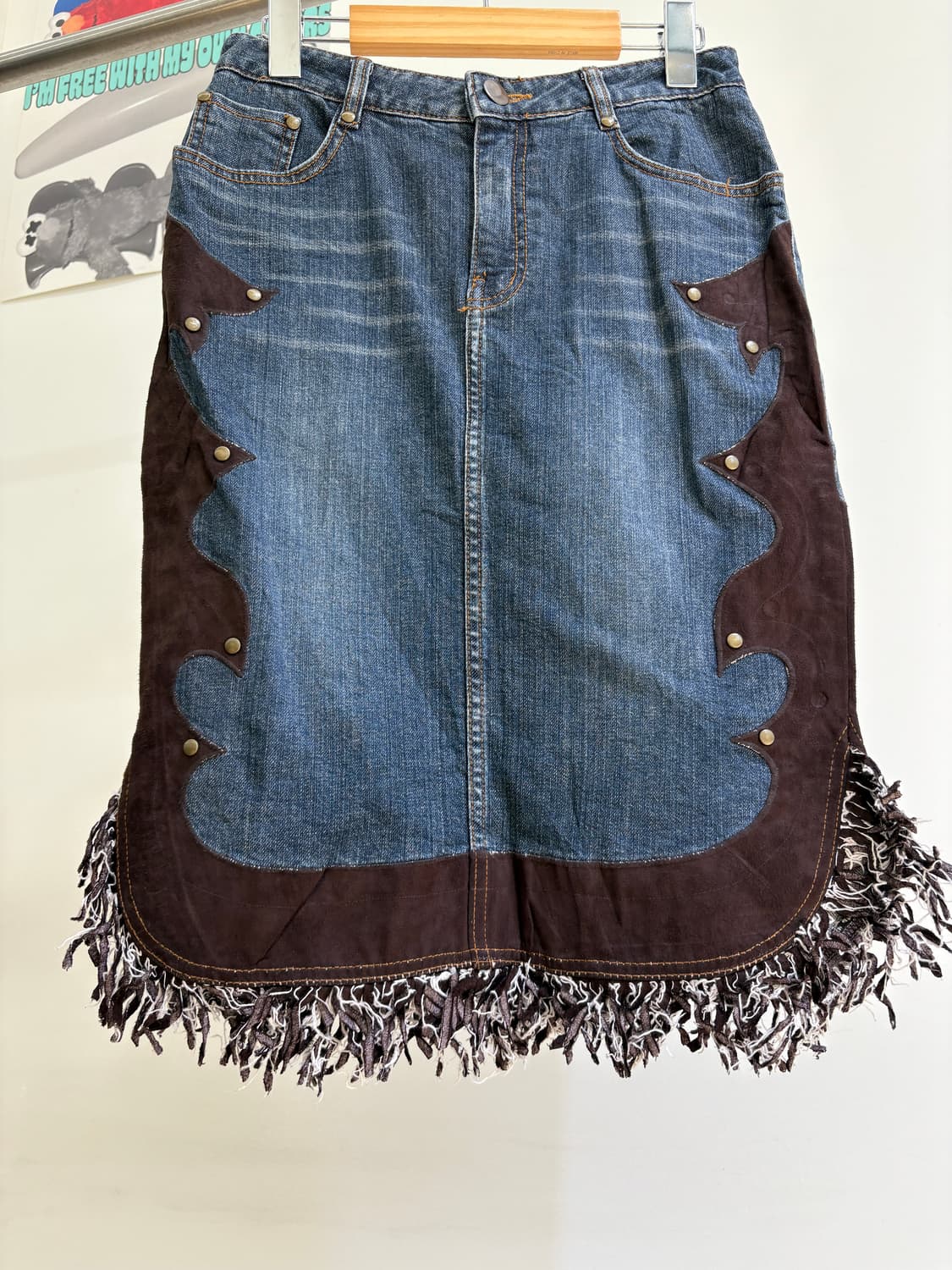 MAX BLUE 스커트 상품이미지4