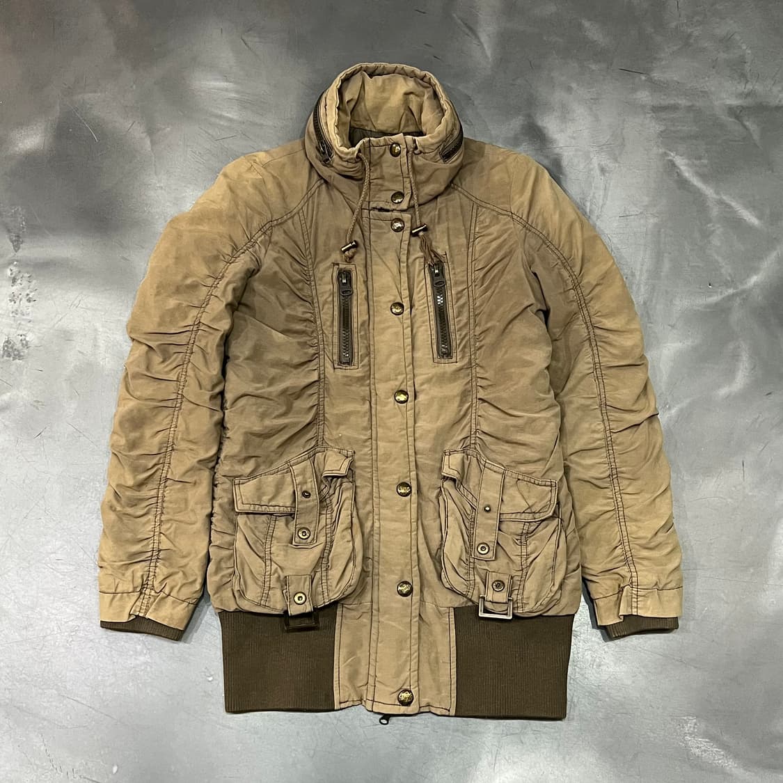  dosch 셔링 밀리터리 자켓 y16270 상품이미지1