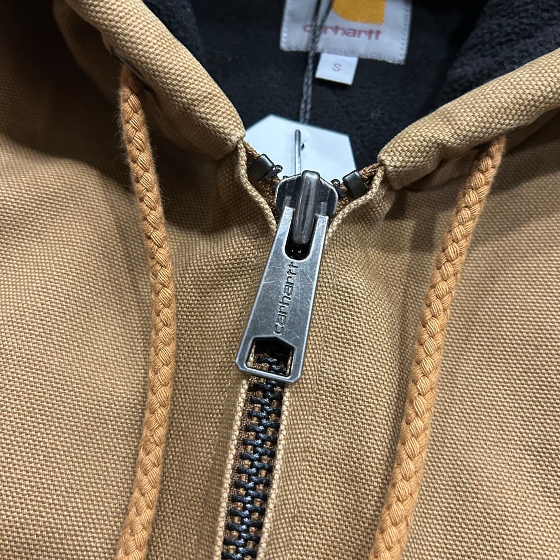 [S] 칼하트 액티브 후드 집업 브라운 자켓 B199 상품이미지4