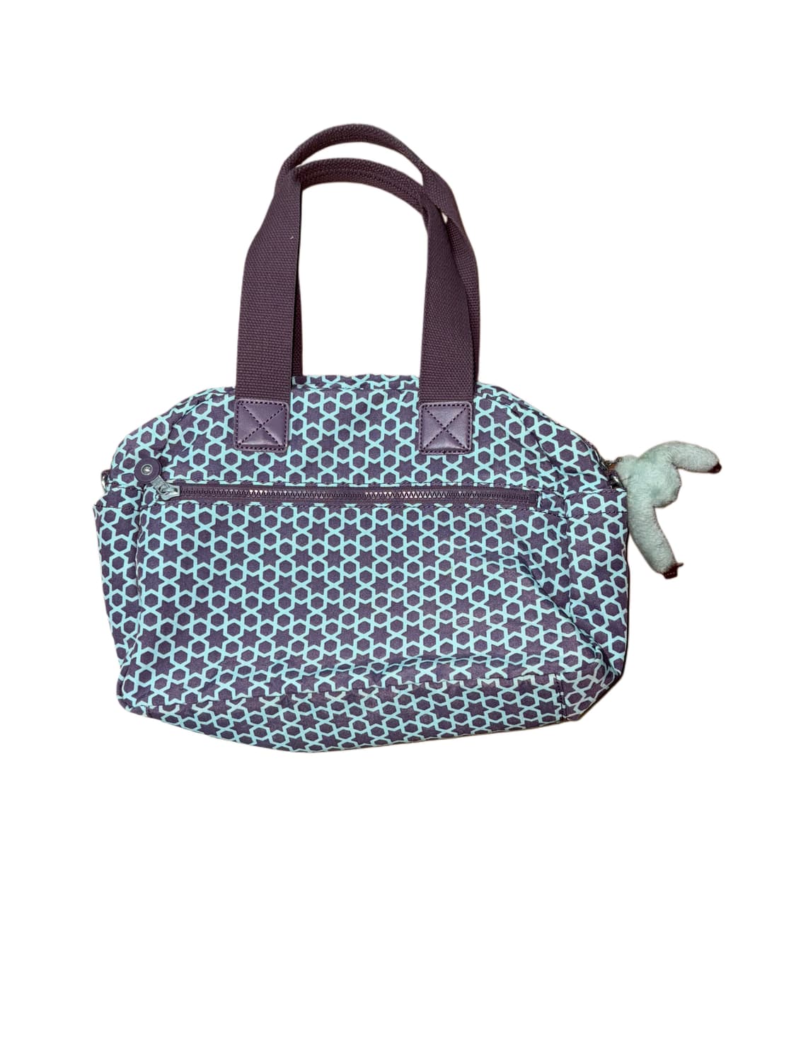 키플링 스타패턴 민트퍼플 크로스백 상품이미지3