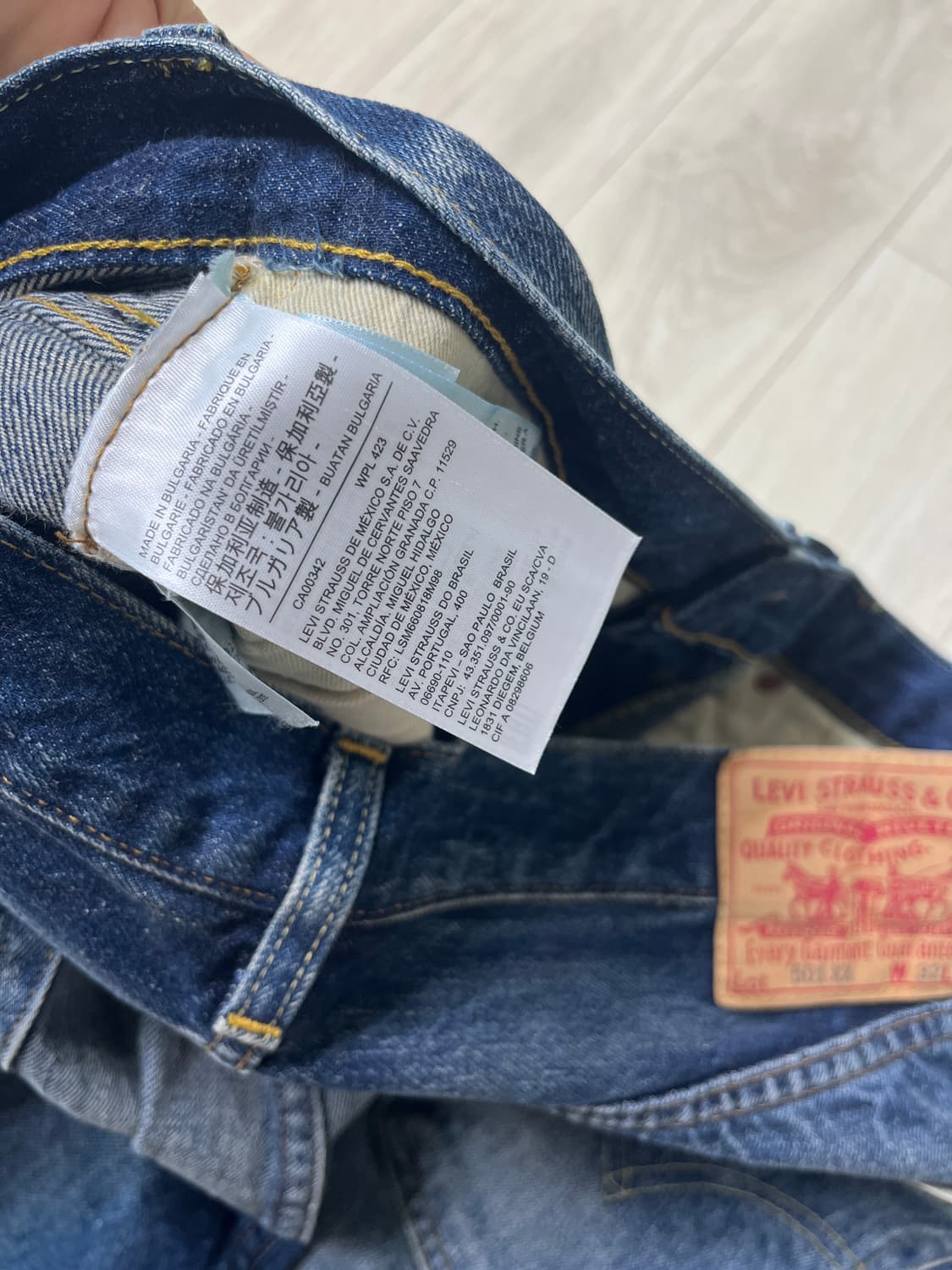 리바이스빈티지클로딩 LVC55501 STONE CITY 32X32 콘밀 상품이미지7