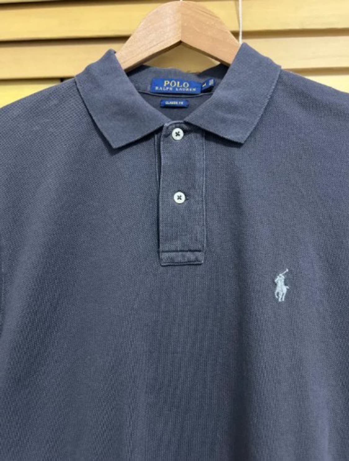 폴로랄프로렌 남성 차콜 PK카라반팔티셔츠 M 상품이미지1