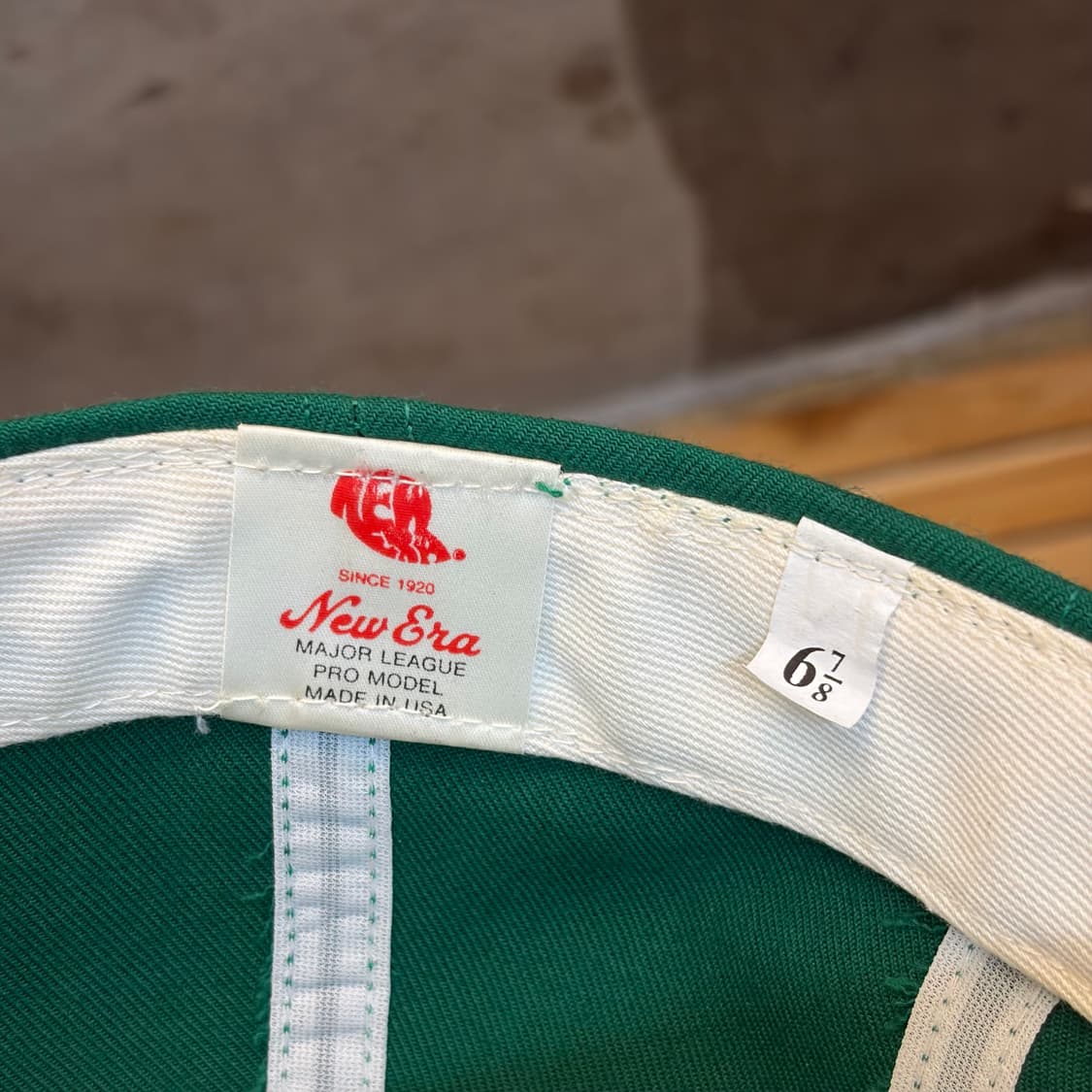 80s Made in USA 빈티지 뉴에라 NFL 뉴욕 제츠 볼캡 모자  상품이미지6