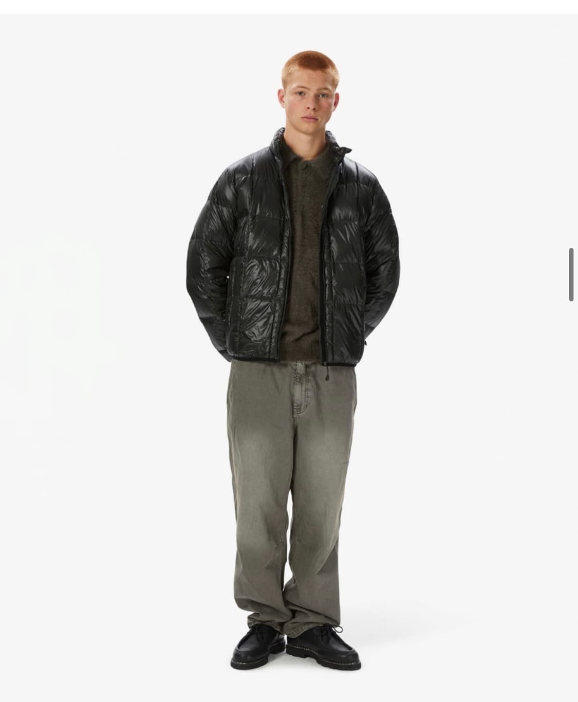 디스이즈네버댓 경량패딩 블랙 상품이미지2