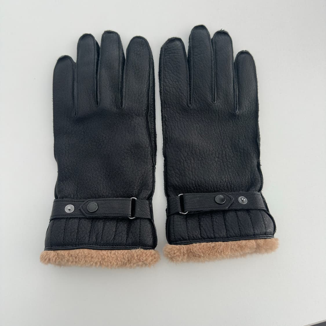 BARBOUR 바버 유틸리티 가죽 장갑 M 사이즈 상품이미지2