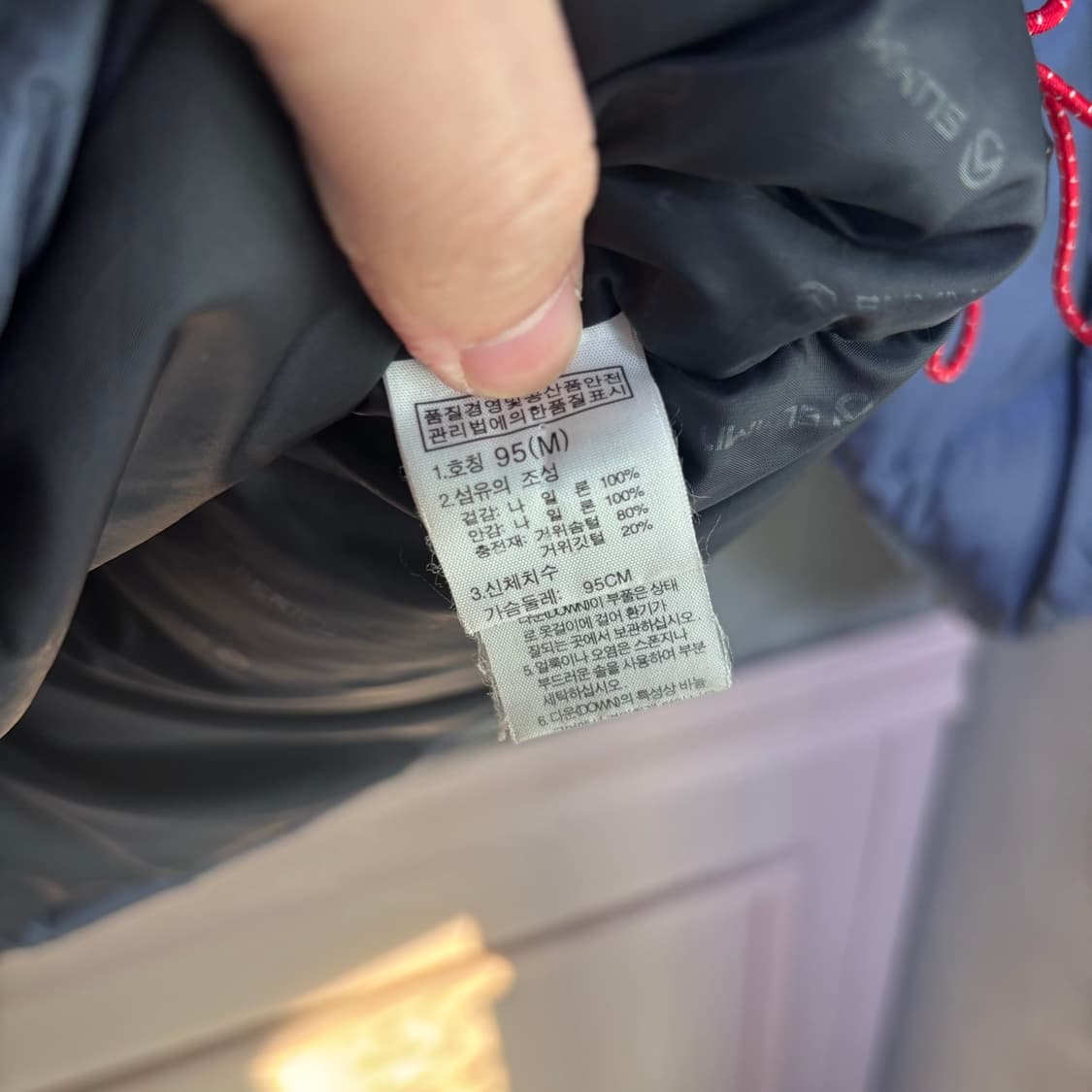 노스페이스 700 써밋시리즈 윈드스토퍼 구스다운 패딩 상품이미지3