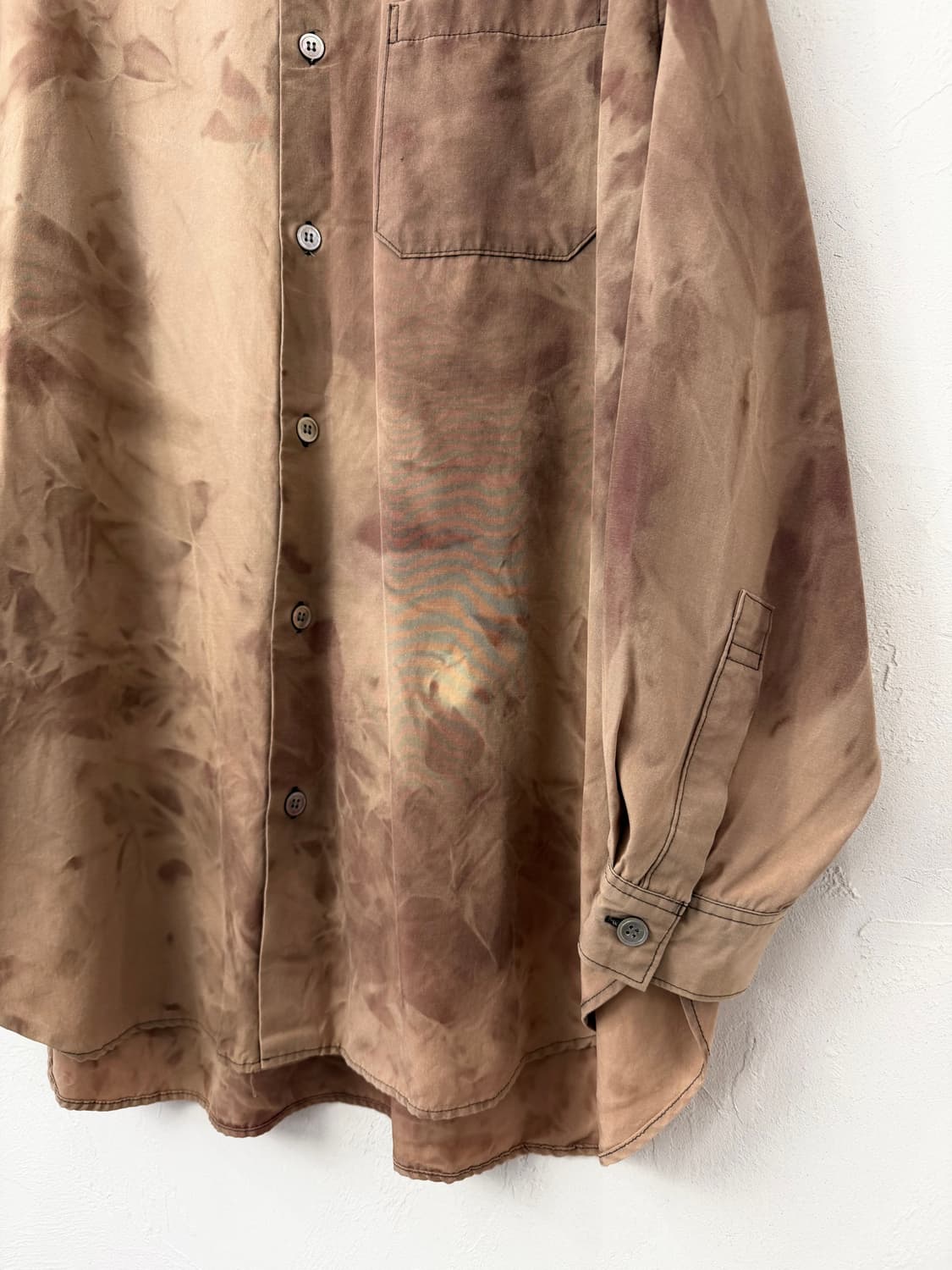 요지 야마모토 블리치드 레이온 셔츠 상품이미지3