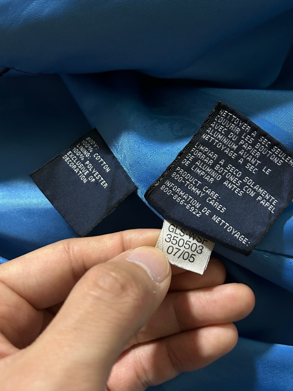 00s 타미힐피거 코듀로이 테일러드 블레이저 상품이미지8