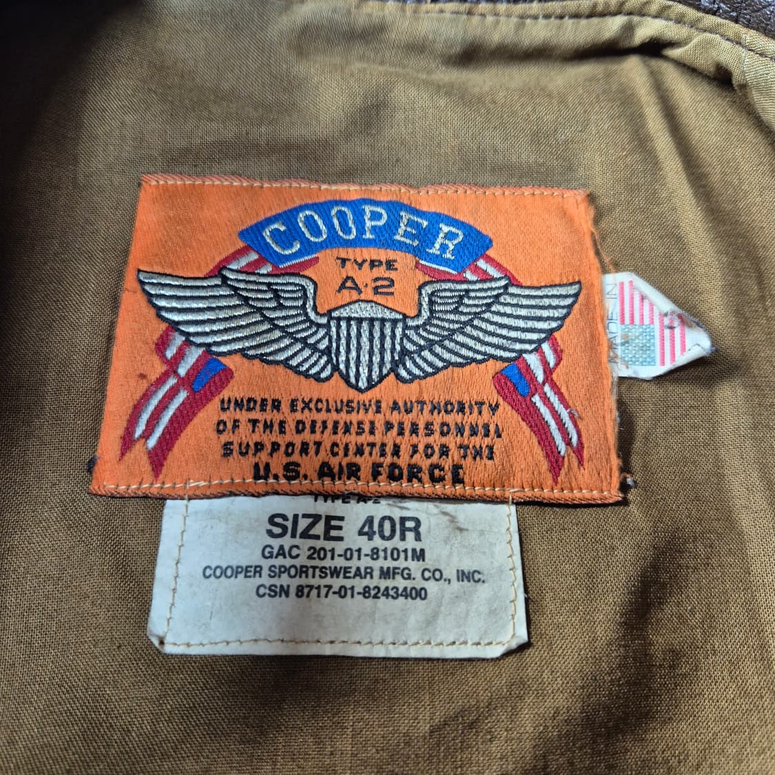 80s 미제 쿠퍼 A2 상품이미지6