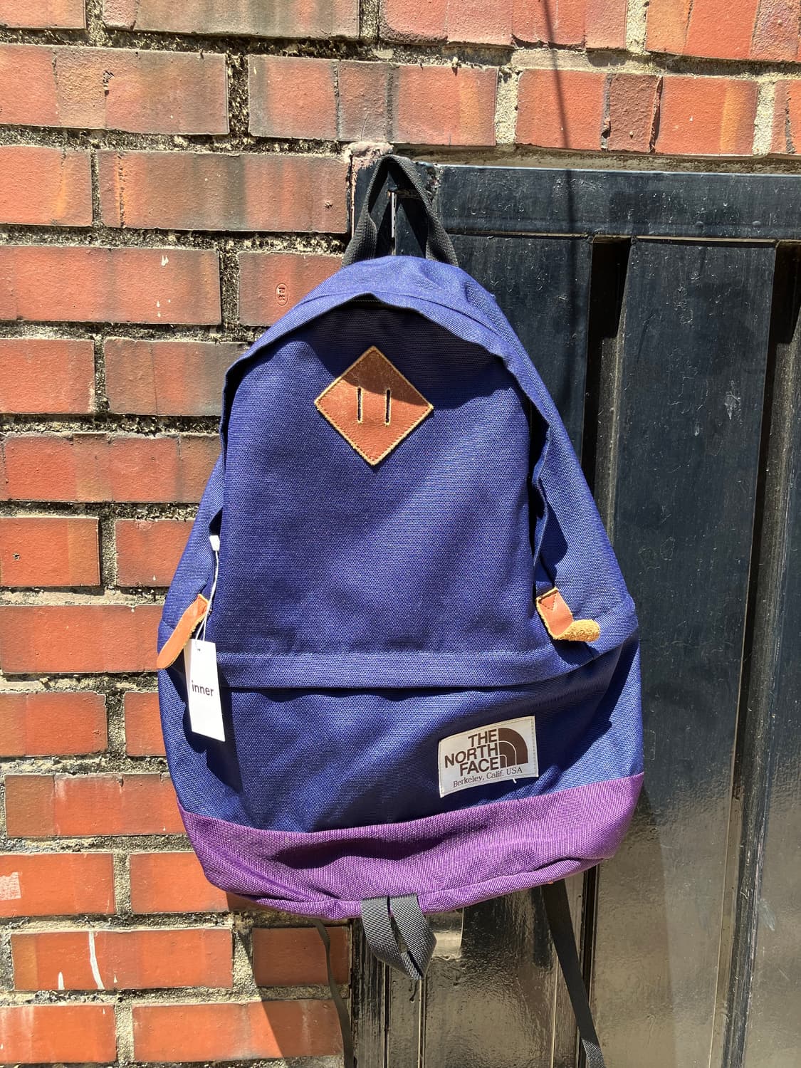 The North Face 네이비 퍼플 배색 백팩 상품이미지2
