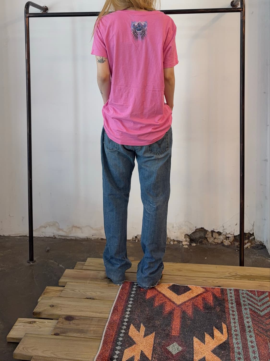 Levi’s 527 로우 부츠컷 데님 팬츠 연청 워시  상품이미지3