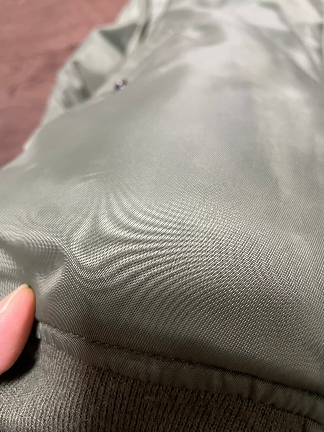 스투시 x CDG MA-1 자켓 올리브 상품이미지8