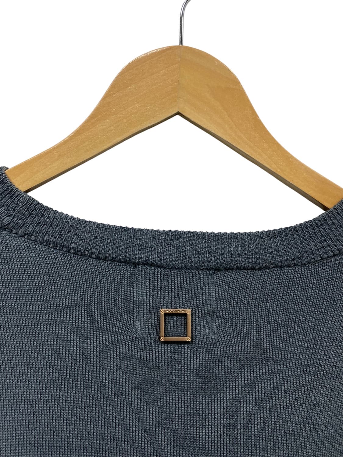 우영미 WYM 진그레이 울100% 절개니트 -50사이즈 상품이미지5