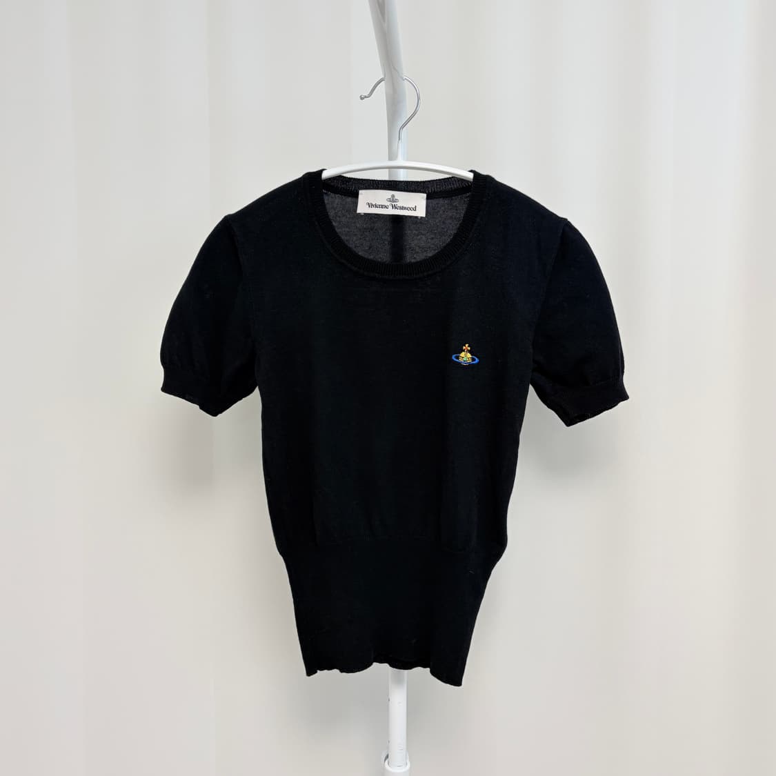 비비안웨스트우드 베아 탑 반팔 니트 상품이미지1