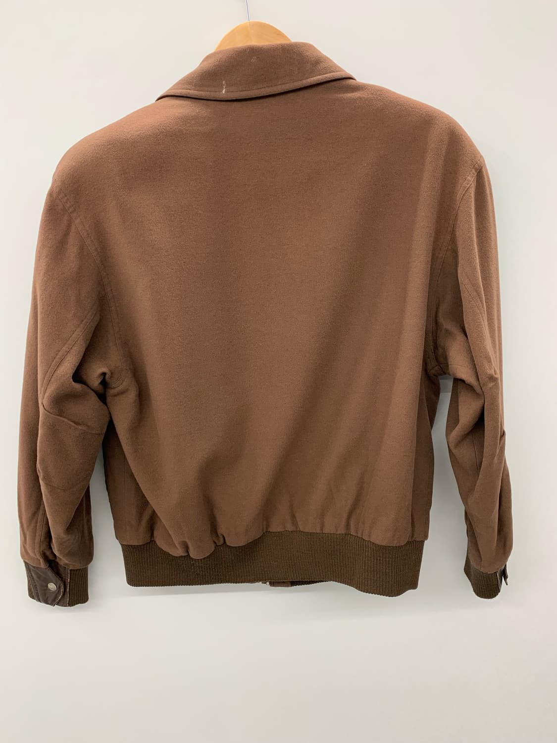 Jp 레더 울 믹스 트렌스폼 봄버 상품이미지7