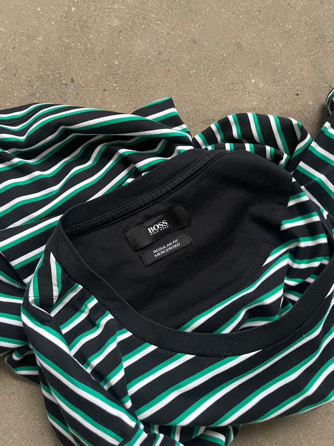 HUGO BOSS 스트라이프 반팔티  상품이미지7