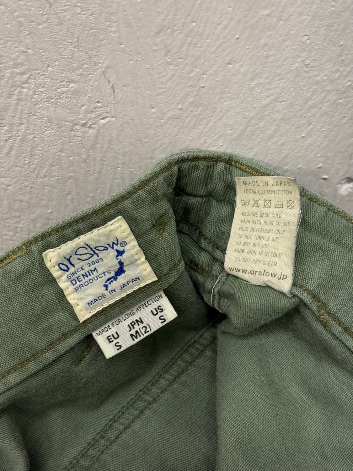 Japan orSlow Standard Fatigue Pants 상품이미지7
