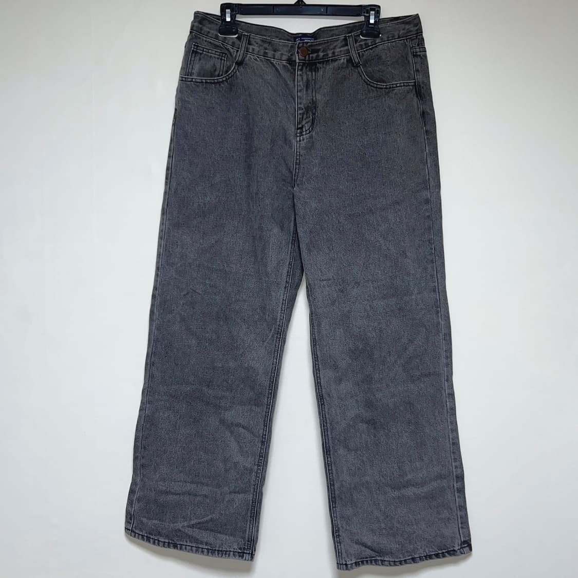 세미워싱 데님팬츠(흑청) 상품이미지1