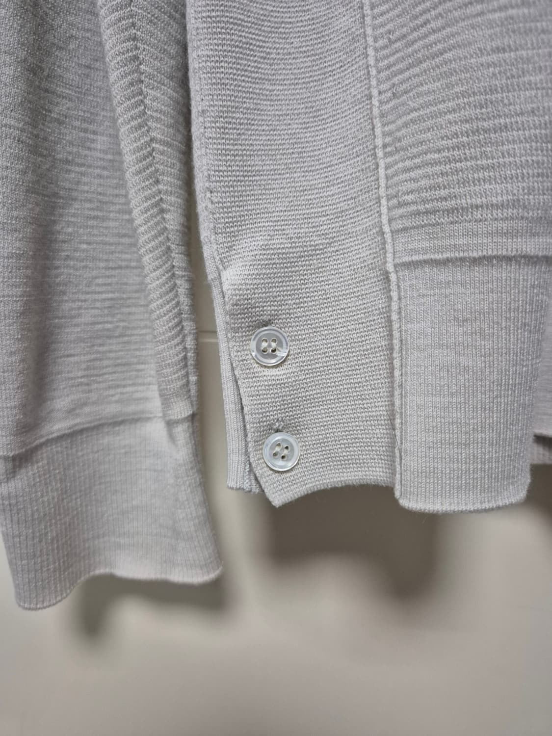 (95) 타임옴므 에크루 울 니트 상품이미지3