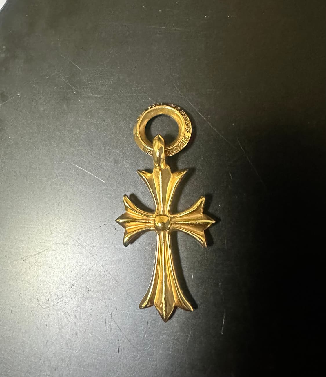 크롬하츠 CH 타이니 크로스 참 22k 풀파베 오리지널 상품이미지2