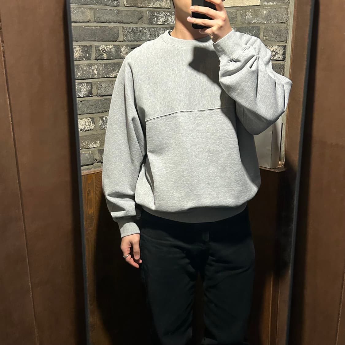 XL) 모이프 moif 스웻 맨투맨 티셔츠 상품이미지7