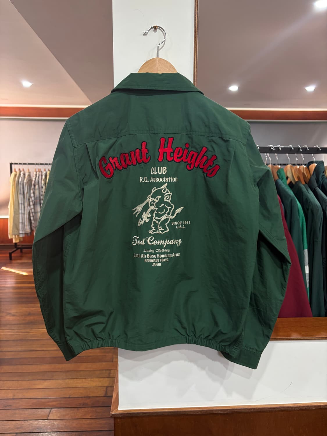 테드 컴퍼니 자수 워크 자켓 40 상품이미지6