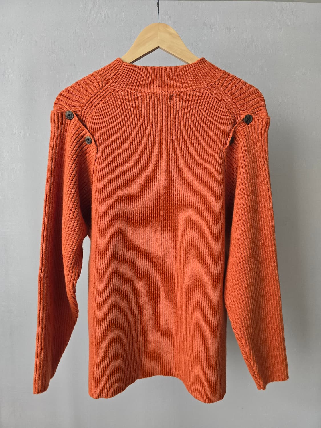 MOUSSY 오픈 숄더 루즈 니트 상품이미지5