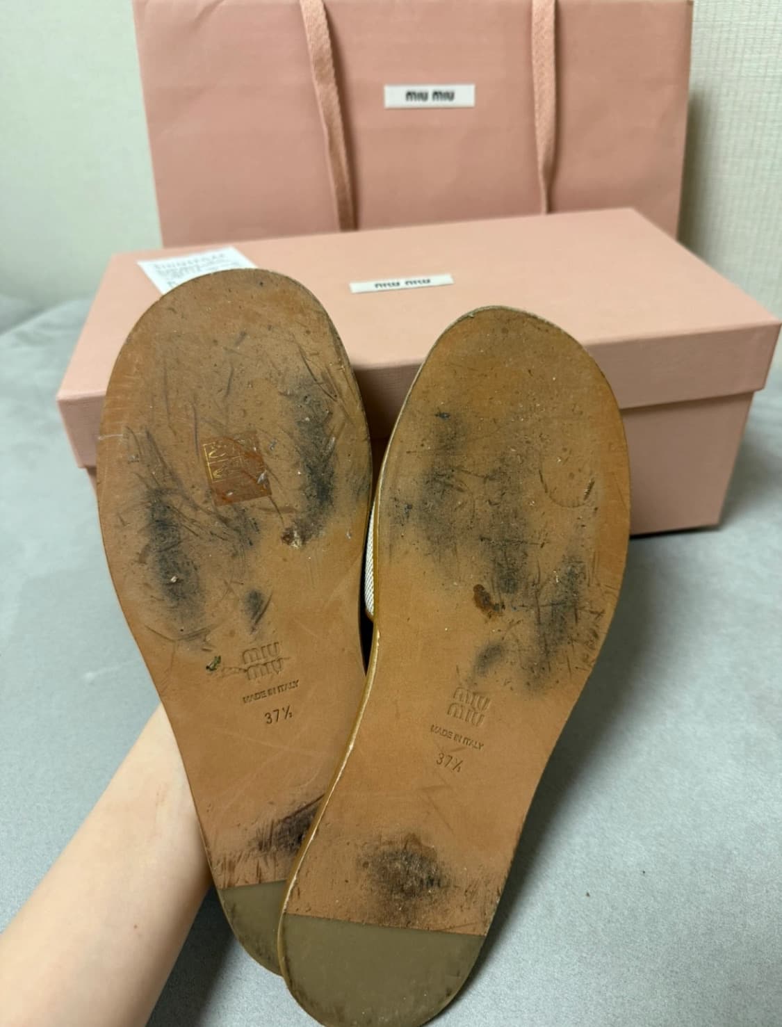 미우미우 슬리퍼 샌달 상품이미지2