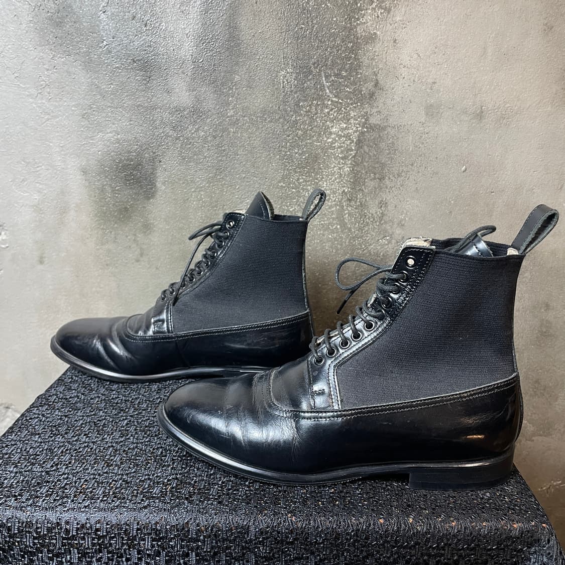 93aw 요지 야마모토 펨므 레이스업 부츠 상품이미지3