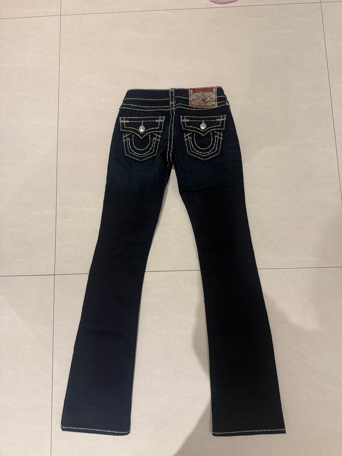 트루릴리전 becky super t 로우라이즈 부츠컷 상품이미지1