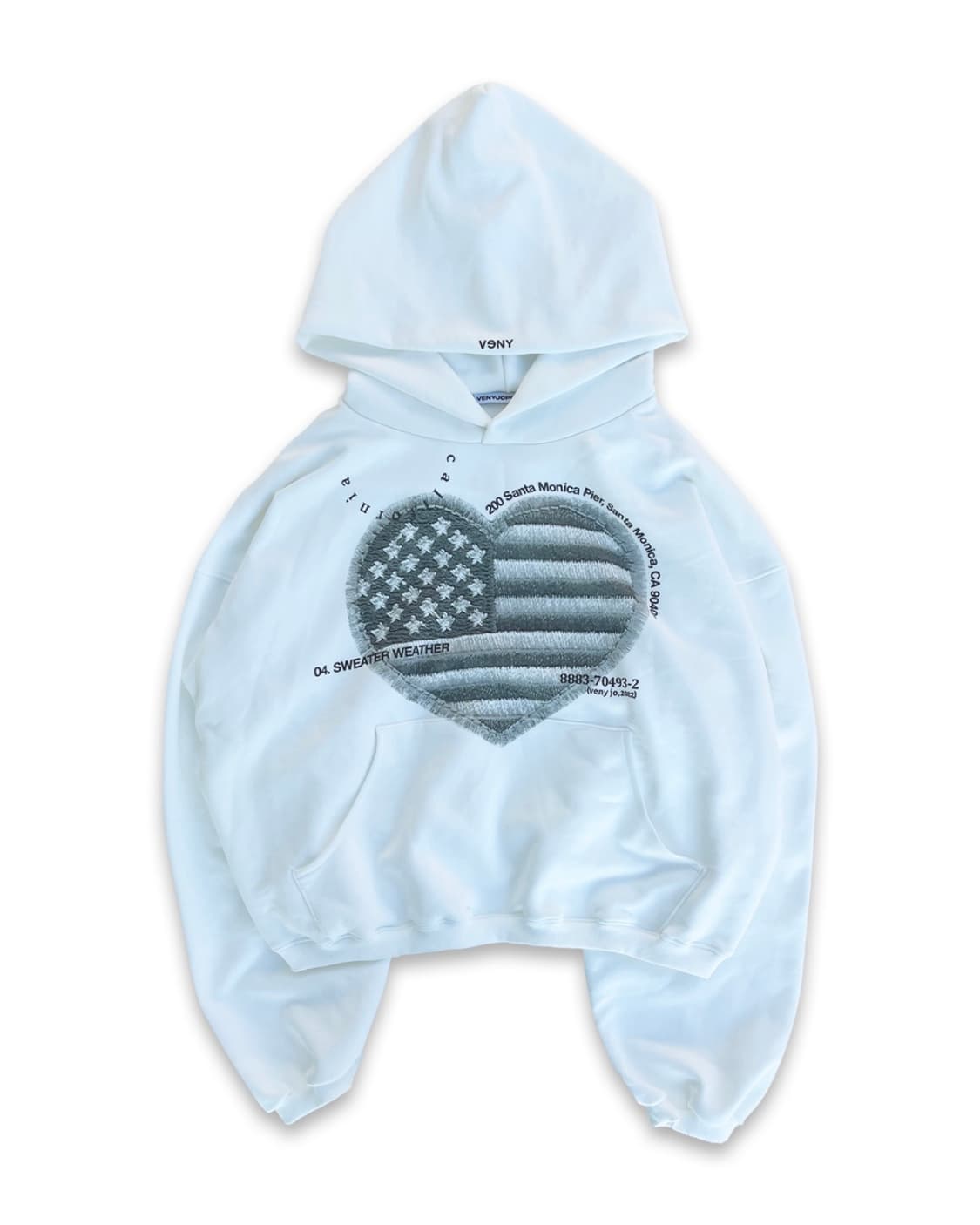 venyjoproduct 베니조프로덕트 후드티 화이트 상품이미지5