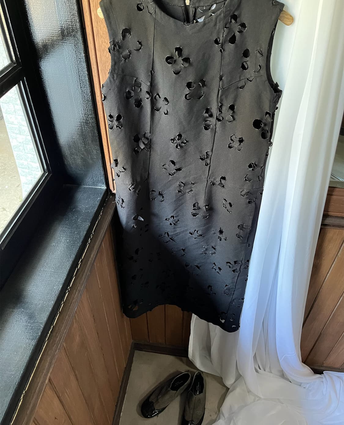 COMME DES GARCONS flower punching dress 상품이미지4