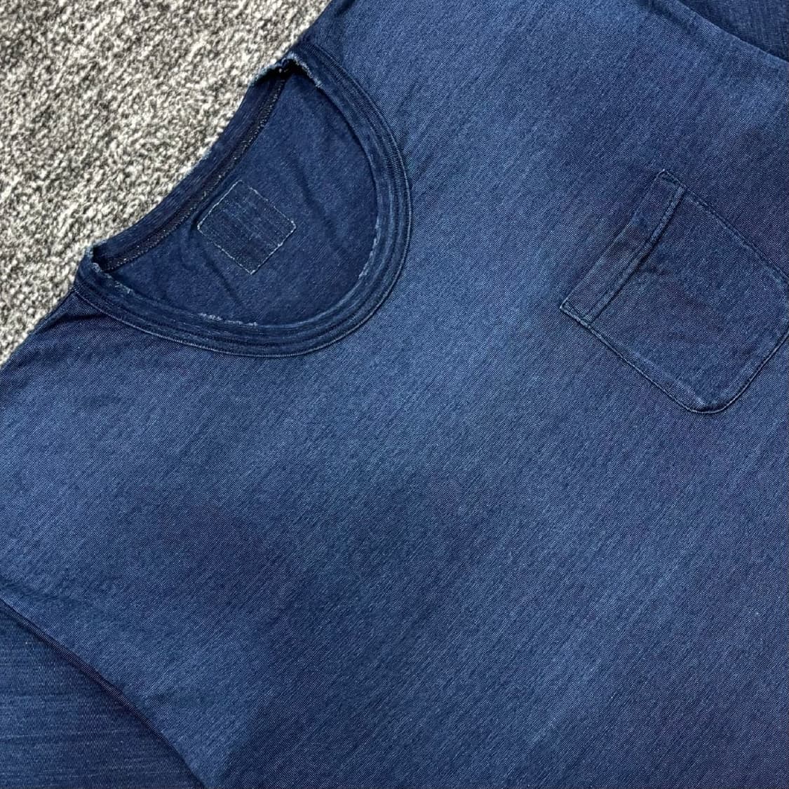 비즈빔 ict indigo jumbo tee s/s dk.indigo 상품이미지3