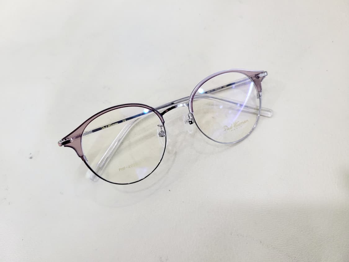 폴휴먼 안경 PHF-492D 투명그레이하금테 안경 상품이미지4