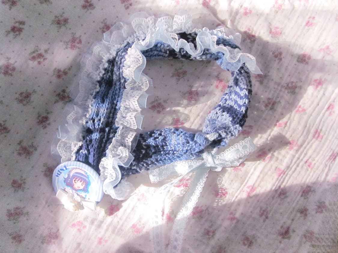 일본인 핸드메이드 뜨개헤도레 상품이미지3