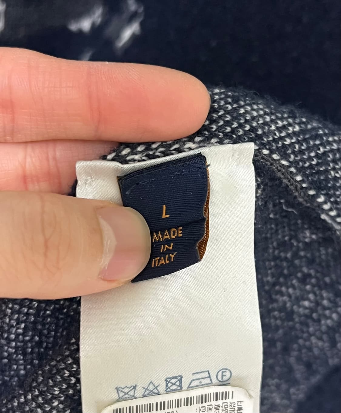 [정품] 백화점판 / L 루이비통 디스트레스드 니트 상품이미지4