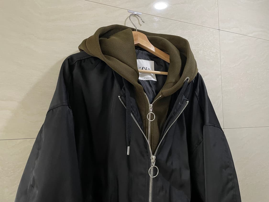 자라 / 후드점퍼, 후드 ma-1, 남성점퍼 상품이미지2