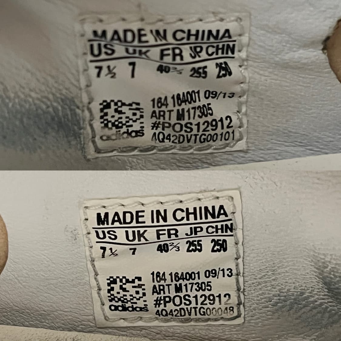 릭오웬스 아디다스 러너 화이트 블랙 상품이미지6