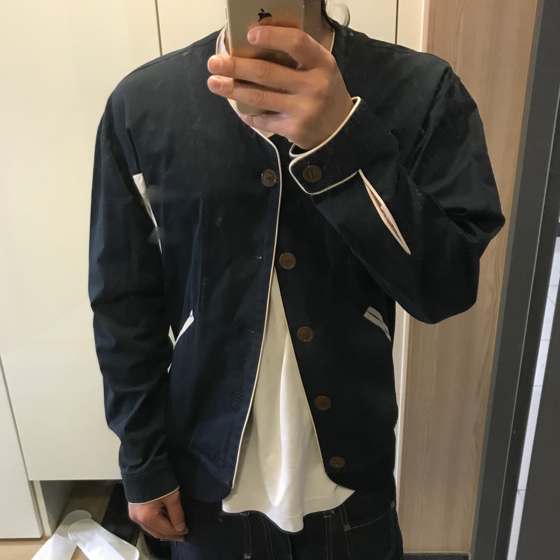 비비안웨스트우드 카라 리스 블루종 자켓 상품이미지1