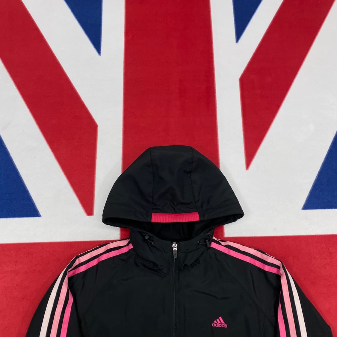 아디다스 바람막이자켓 여성85 실측44 상품이미지2