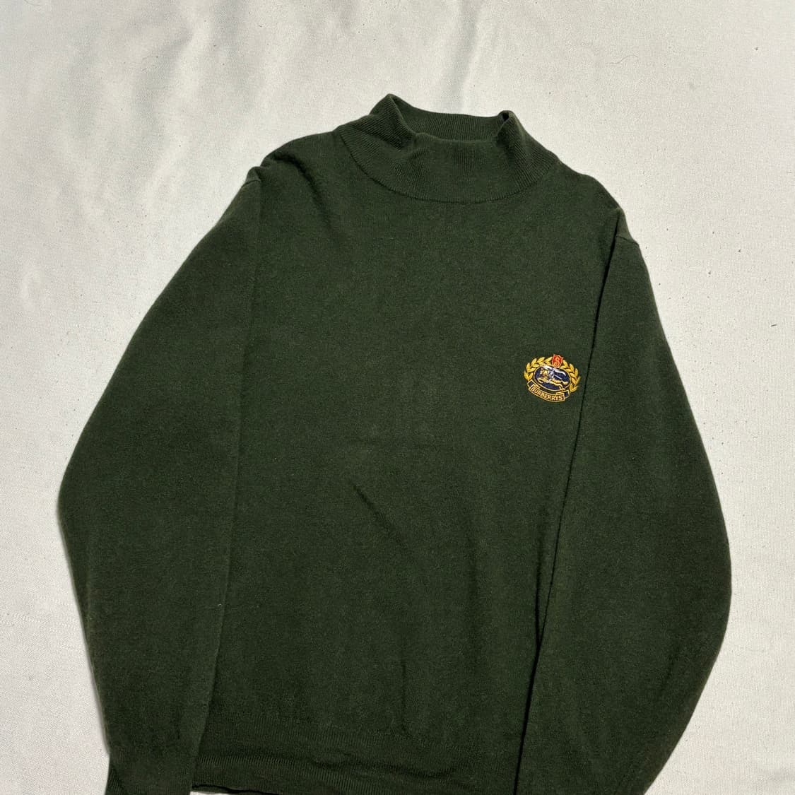 42 버버리 기마자수 터틀넥  니트 상품이미지1