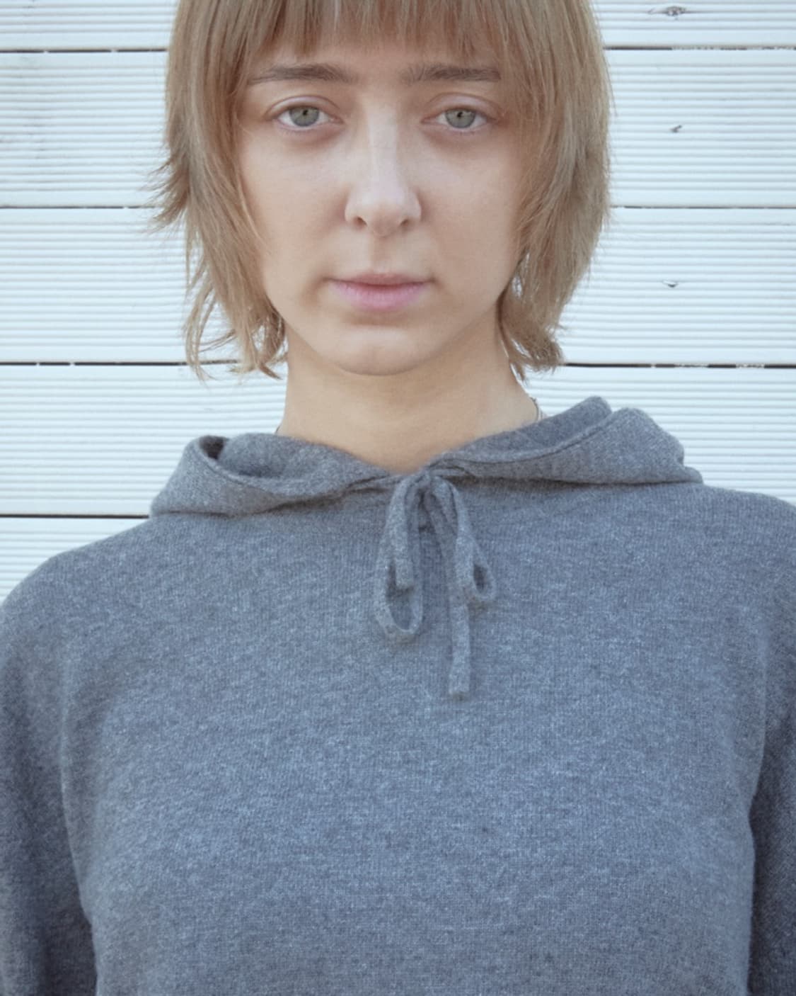 Mudule 004 Plain Hoodie Grey 4 상품이미지1