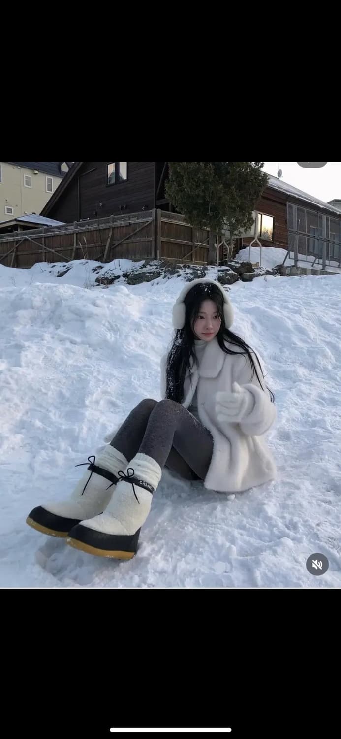 더위시 leeds 리즈 로엔 밍크퍼 코트 퍼자켓 상품이미지3