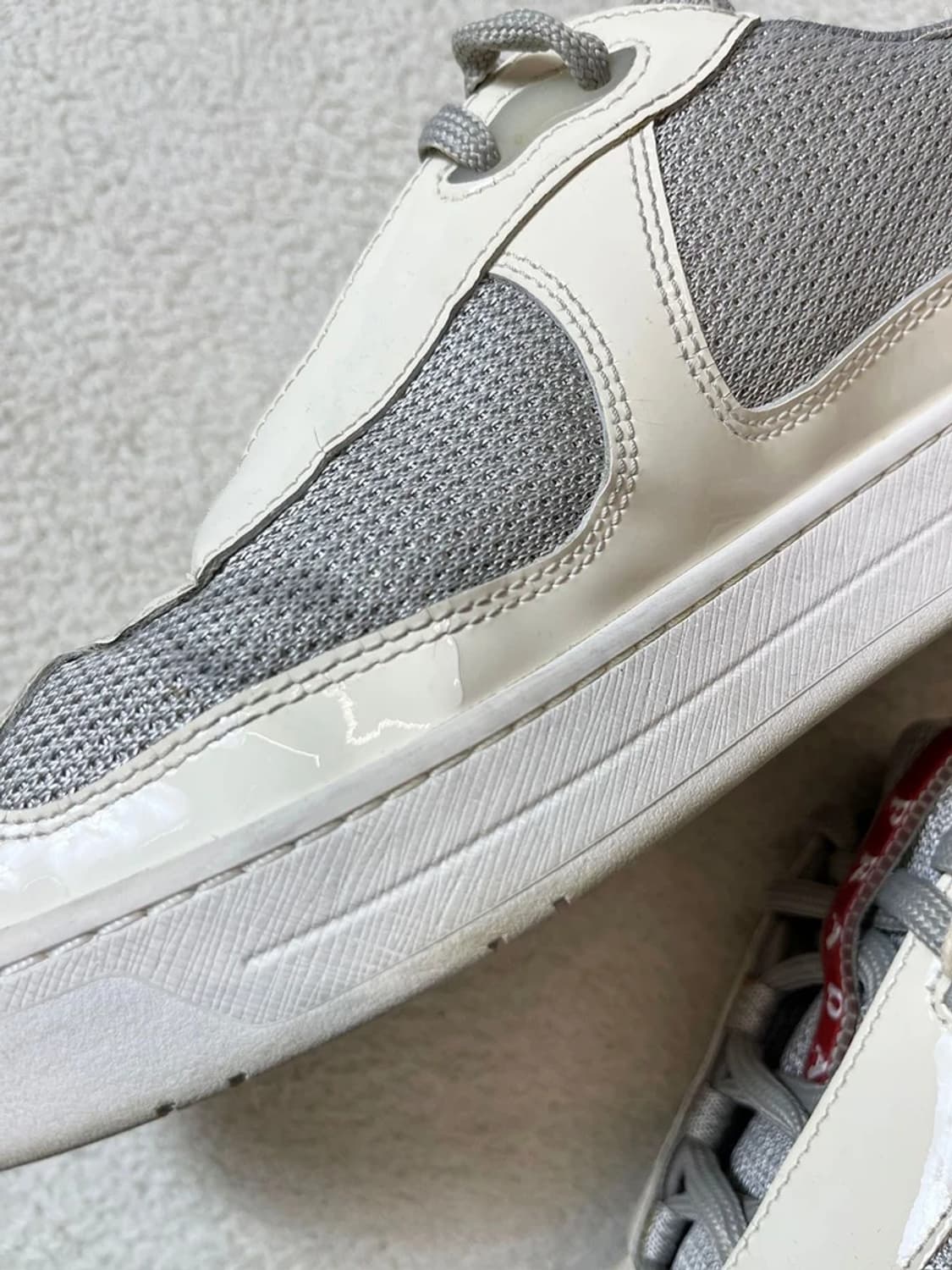 폴프라다 PRADA 00's 글로시 아메리카컵 스니커즈 A1727 상품이미지6