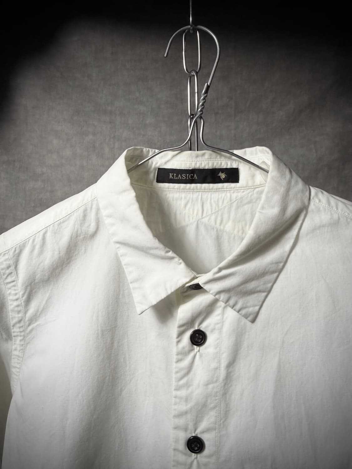 KLASICA Yoke Cotton Shirt   상품이미지4