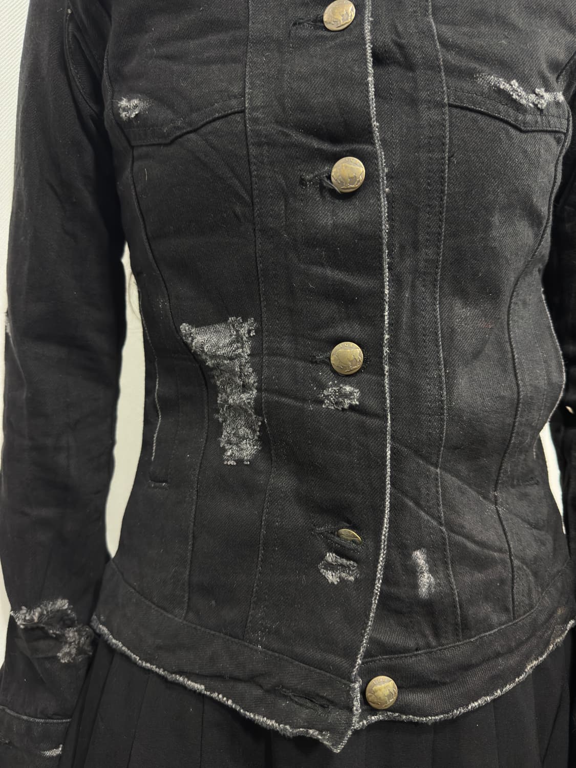 lgb damage denim jacket 상품이미지4