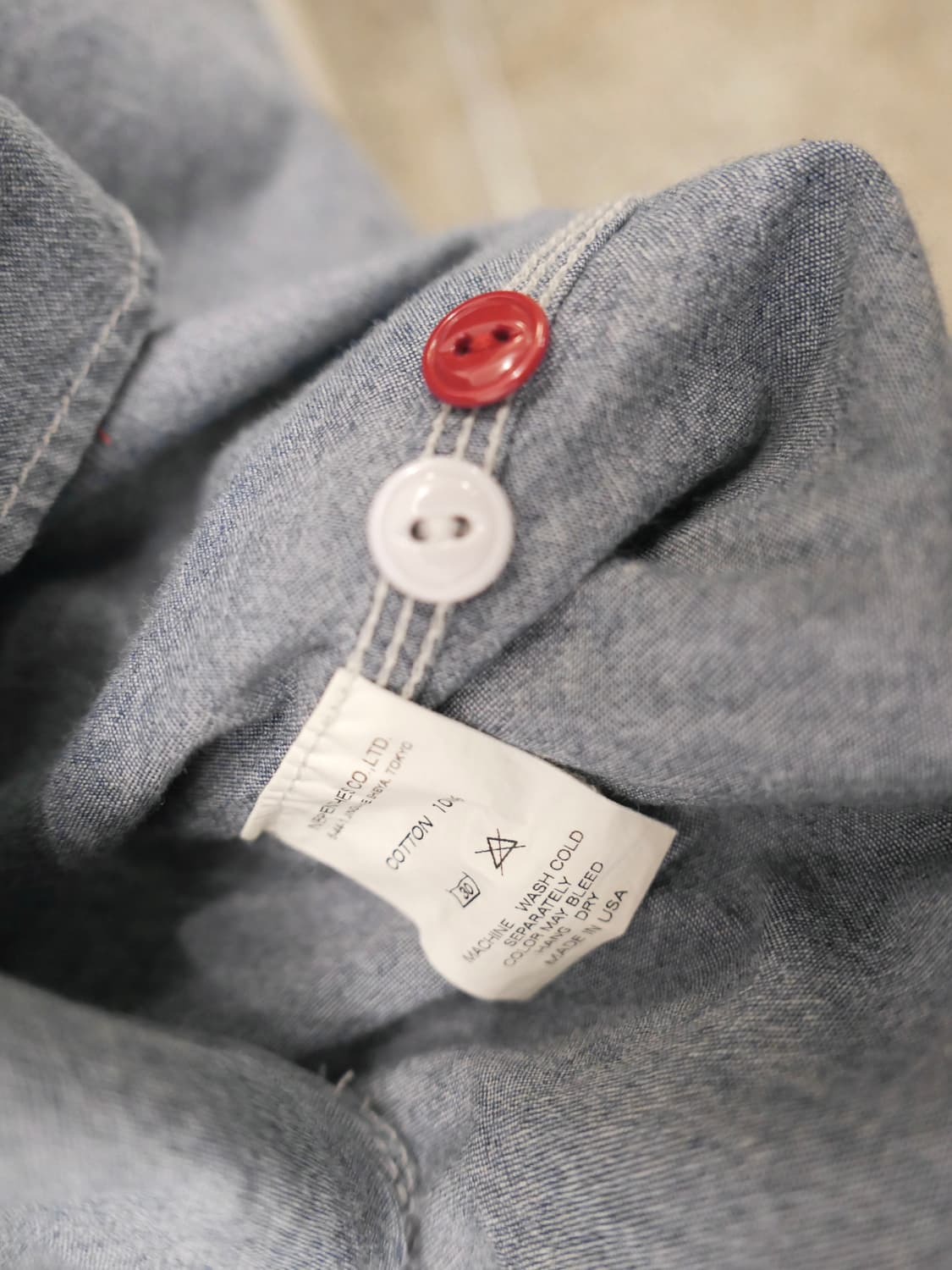 엔지니어드 가먼츠 데님 셔츠 상품이미지5