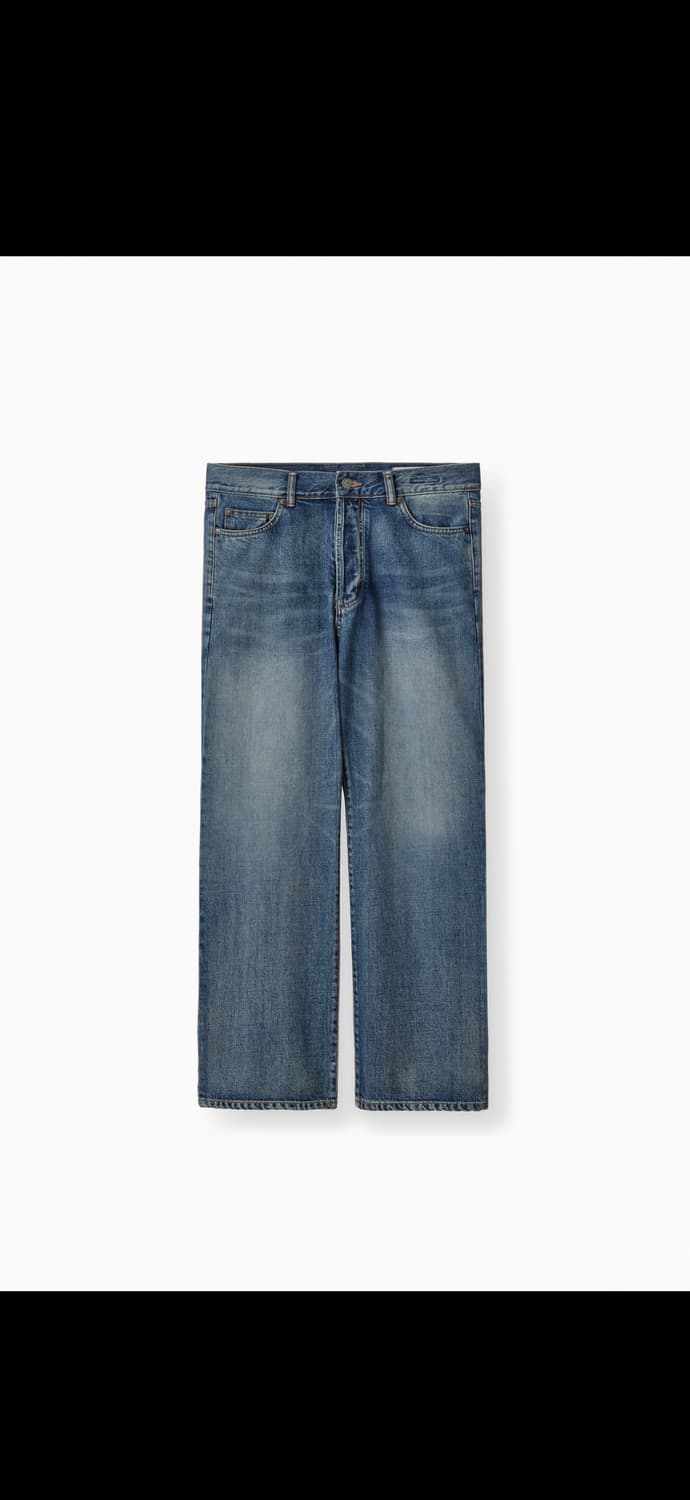 이얼즈어고 S-701 오카야마 코튼 빈티지 워시드 데님 L사이즈 상품이미지1