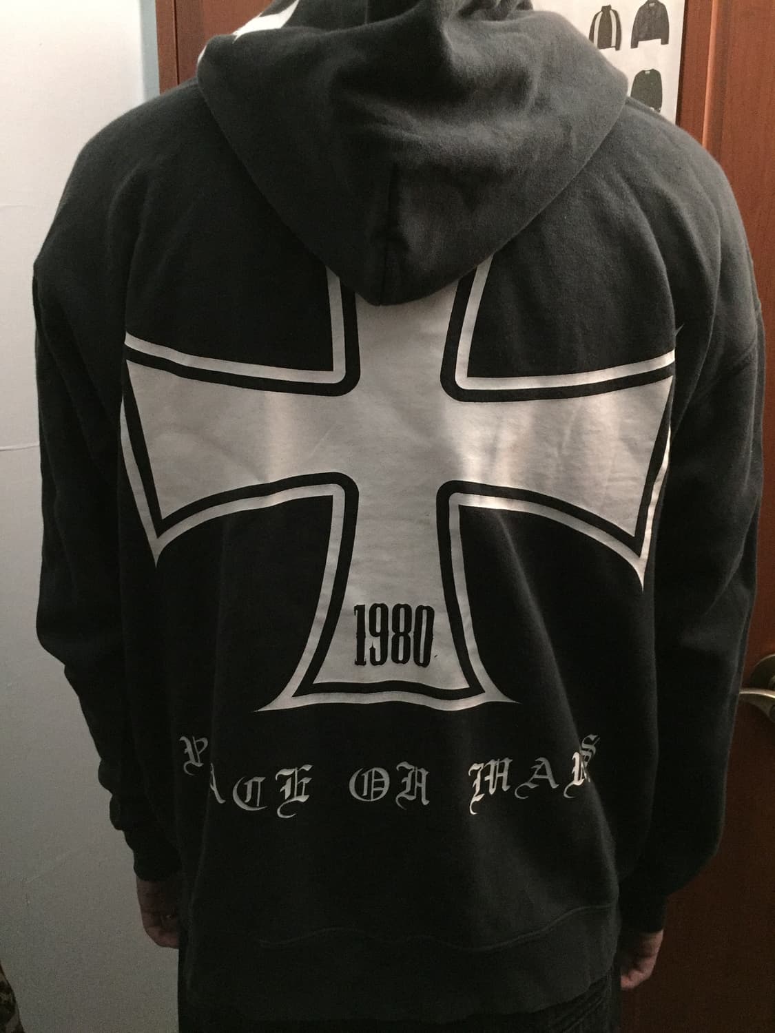 PEACE ON MARS 크롬 후드집업 상품이미지5